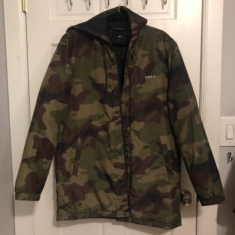 OBEY Men’s Camo Parka